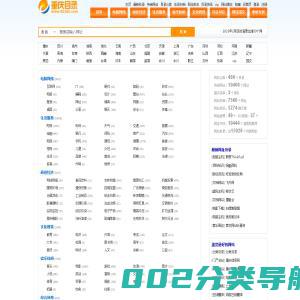 重庆分类目录网_免费收录网站提交