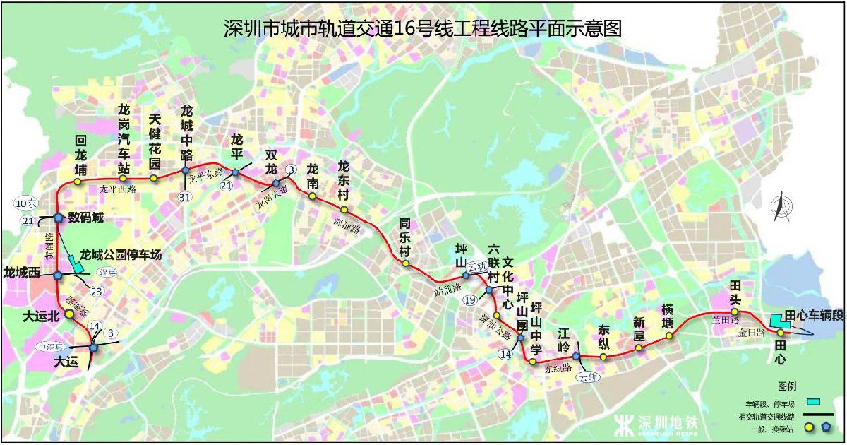 深圳地铁路线路线图高清2023 (深圳地铁路线图 深圳地铁线路图详解)