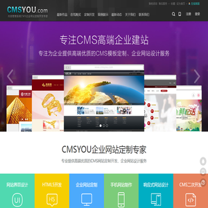 CMSYOU - CMS企业网站定制开发专家