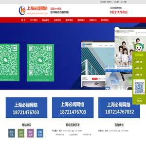上海百度优化排名_网站设计改版_seo关键词推广_上海必阔网络科技有限公司