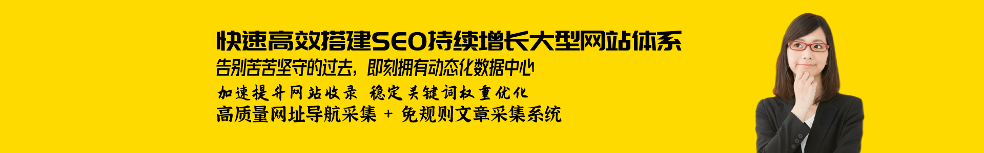 自动快收录banner